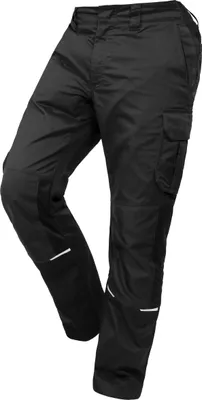 Produktbild von Qualitex Bundhose - Slim-Fit Damen-Arbeitshose | strapazierfähige Stretch-Hose-Damen - in Farbe: black beauty - Herren: 50 - Damen: 50