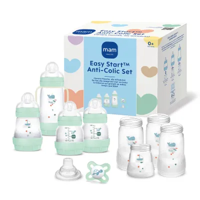 Produktbild von MAM Easy Start Anti-Colic Set, 0+ M, mint