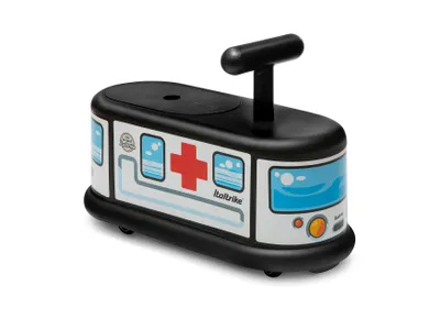 Immagine prodotto di Italtrike La Cosa Vehicles - Gioco Bambino 1 Anno Cavalcabile Ride-on, Macchinina Primi Passi 1-6 Anni, Ruote Silenziose - Regalo Bambini - Ambulance