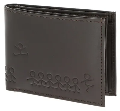 Produktbild von oxmox Leather Geldbörse RFID Schutz Leder 11 cm