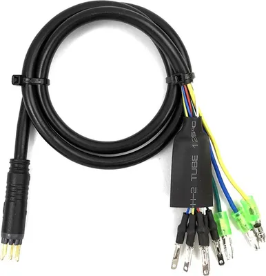 Zdjęcie produktu dla Kabel adaptera do konwersji silnika rowerowego na rower elektryczny, z 6-stykową wtyczką czujnika Halla i 3-stykową pozycją fazy dla akcesoriów do konwersji na rowery elektryczne
