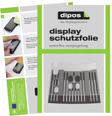 Produktbild von 2x Schutzfolie für DeLonghi Dinamica ECAM 350.15.B Tropfblech matt