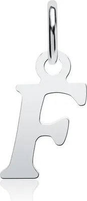 Produktbild von Unique Buchstabenanhänger "F" 925er Sterlingsilber Anhänger SP0897