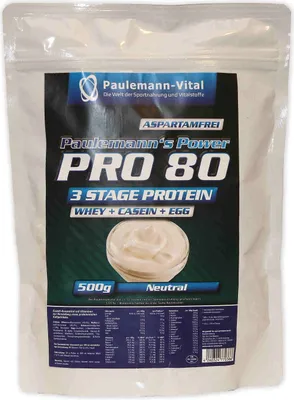 Produktbild von Paulemann-Vital Pro 80 - 500 g-Beutel Neutral
