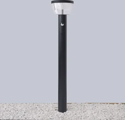 Produktbild von LED Außenstandleuchte 309A1-800-BK: Stilvoll, Schwarz, Warmweißes Licht, IP44, 550lm