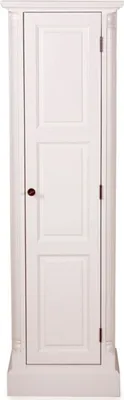 Zdjęcie produktu dla Casa Padrino szafka na dokumenty w stylu rustykalnym biała 50 x 40 x h. 166 cm - Meble w stylu rustykalnym