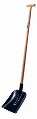 Produktbild von Schmith Premium Sandschaufel mit Holzstiel | T-Griff 115 cm | Erdschaufel für Bau & Garten