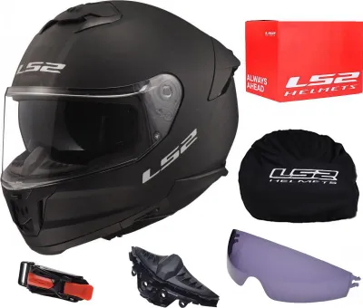 Zdjęcie produktu dla Kask Ls2 Ff808 Stream Ii Solid Matt Black Rozm Xl (61-62)