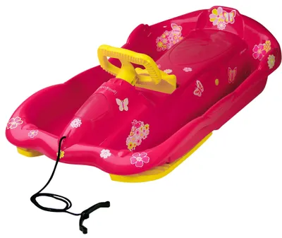 Image de Bob en plastique AlpenSpace avec volant, rose