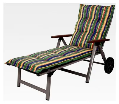 Produktbild von Auflage für Rollliegen Florence Multicolor gestreift