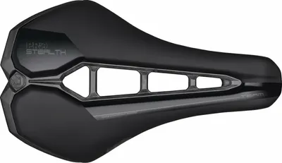 Image de PRO Stealth Team Saddle Black 142 mm Carbon Fiber Saddle