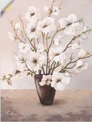 Produktbild von ARTland Wandbild, selbstklebend Magnolien Größe: 45x60 cm