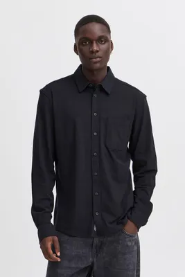 Immagine prodotto di Camicia da uomo BHALO a manica lunga camicia casual in misto cotone regular fit