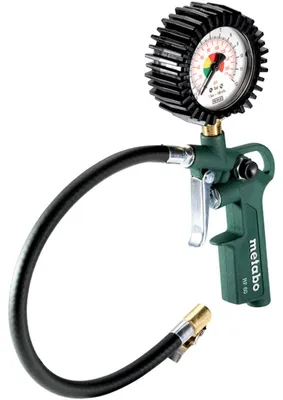 Obrázok produktu pre Metabo Reifenfüllmessgerät RF 60, Arbeitsdruck 0,5 - 12 bar, Schlauchlänge 35 cm