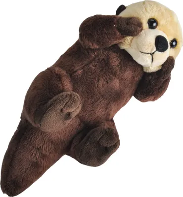 Brinquedo de pelúcia Wild Republic Ecokins Mini Hippopotamus Dinosaur