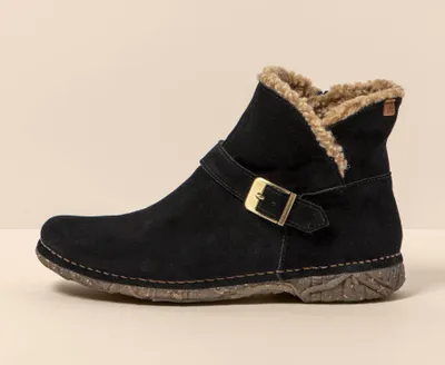 Produktbild von El naturalista Schnürstiefel N5473 SILK SUEDE BLACK/ANGKOR Farbe Black