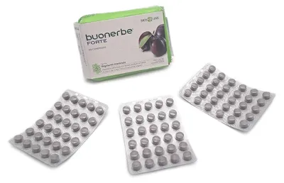 Produktbild von BIOS LINE Buonerbe Forte Tabletten Nahrungsergänzungsmittel Fördert die",