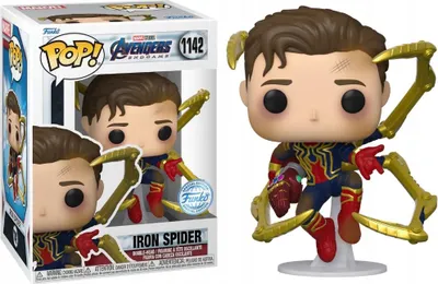 Image de Funko Pop - Marvel : Avengers Endgame - Iron Spider Spider Unmasked Spider-Man Special Edition #1142