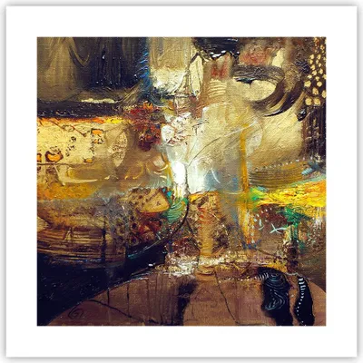 Produktbild von Poster - Poster ohne Rahmen - Abstraktion modern - 40x40 cm - Wand Bild - Wanddeko - Wandbilder - Kunstposter - Wandposter - Bilder - Kunstdruck - Wanddekoration - Wandbild - P2XAC40x40-3483