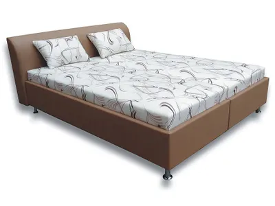 Obrázok produktu pre MOB, Manželská posteľ 160 cm - Važo - Renata 2 (s penovými matracmi)