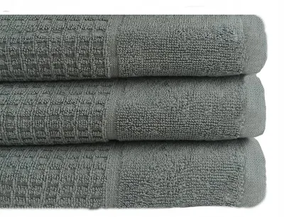 Produktbild von Vital Home FARO Saunatuch Waffelstruktur Ciemnoszary 90x220 cm