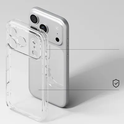 Immagine prodotto di Custodia Ringke Fusion per Iphone 17 Pro - Trasparente