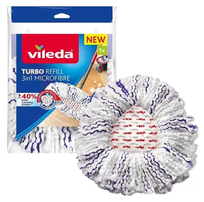 Imagen del producto de Vileda Recambio Para Fregona Turbo 3en1 Microfibra