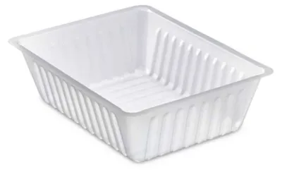 Image de 1500 Barquettes Charcutières 500cc de 14,3 x 11,1 x 4,9 cm - Emballage Pro Fraîcheur Transparent Alimentaire - D-Work