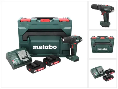 Zdjęcie produktu dla Metabo SB 18, Wiertarka pistoletowa, Zamek centralny, 1 cm, 1600 RPM, 2 cm, 1 cm