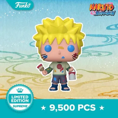 Produktbild von FUNKO POP! Vinyl Figur Animation Naruto Shippuden Naruto Uzumaki Paint 2063 9500 PCS mit Protector