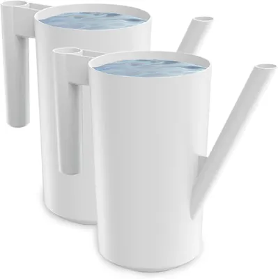 Produktbild von Gießkanne 2,0 Liter, Kunststoff, 2-Pack, für Haus & Garten, einfaches Bewässern von Pflanzen