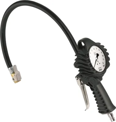 Produktbild von Aerotec Reifenfüller Druckluft 12bar/80mm Anzeige/geeicht/Schlauch 750mm
