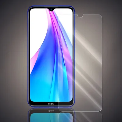 Produktbild von Panzer Folie für Xiaomi Redmi 8 Echt Glas Displayschutzfolie Transparent Glasfolie 9H Härtegrad Schutzglasfolie