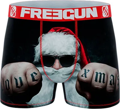 Obrázok produktu pre Freegun Thug Vianočné boxerky Čierne L Pánske Čierne L