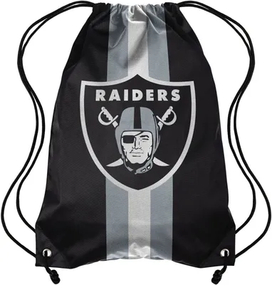 Image de Sac de sport FOCO NFL à cordon de serrage - Sac de sport Las Vegas Raiders