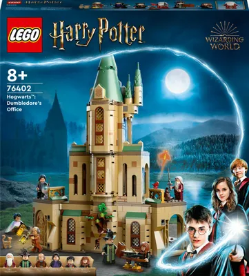 Immagine prodotto di LEGO Harry Potter Hogwarts: Set Ufficio di Silente, espansione del castello con la Spada di Grifondoro, il Cappello Parlante, 6 minifigure più una piccola fenice e grandi stanze 76402