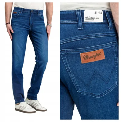 Produktbild von Wrangler Texas Slim Blue Jam 112358217 W30 L30