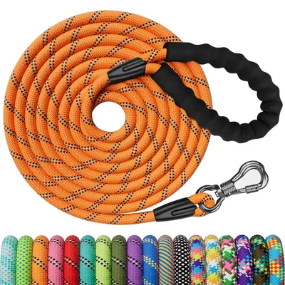 Produktbild von Starke Hundeleine von 20 m - Bequeme gepolsterte Trainingsleine mit Karabiner