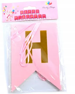 Produktbild von Happy Birthday Girlande 280cm - Bunter Party Banner Geburtstag Wimpelkette Deko