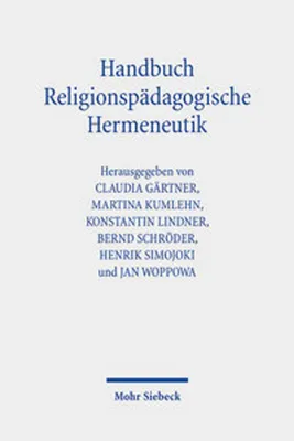 Zdjęcie produktu dla Handbuch Religionspädagogische Hermeneutik