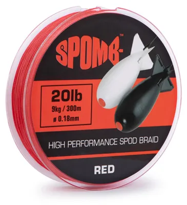Produktbild von Spomb Braid Red 0,18 mm 300 m 9 kg-20 lbs Angelschnur