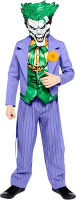 Immagine prodotto di Costume da Joker dei fumetti Amscan per bambini