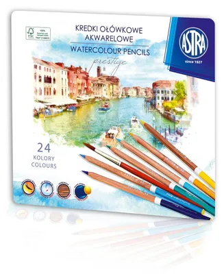 Zdjęcie produktu dla Kredki Akwarel. Z Drew. Cedr. Prestige 24 Kol 5111