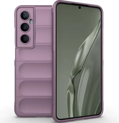 Produktbild von Handyhülle für Realme C65 4G Weich TPU Silikon Stossfest Anti-rutsch Hülle Lila
