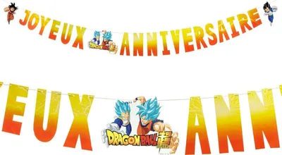 Obrázok produktu pre Papierová girlanda 250 cm Dragon Ball Z -