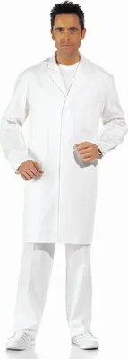 Produktbild von Leiber Herren Mantel 12/729/01 Weiß-XXXL