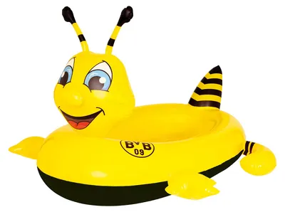 Produktbild von Happy People - Kinderboot - BVB Borussia Dortmund Emma (120x100x72cm) Schlauchboot Biene