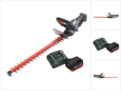 Productafbeelding van Metabo HS 18 LTX 45 accu-heggenschaar 18 V 43 cm + 1x accu 8,0 Ah + oplader