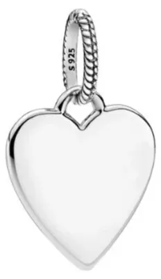 Immagine prodotto di Pandora Ciondolo Charm Cuore Inciso 398914C00 Ciondolo