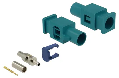 Produktbild von Delock FAKRA Z Stecker Federpin zum Crimpen